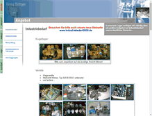 Tablet Screenshot of firma-boettger.de
